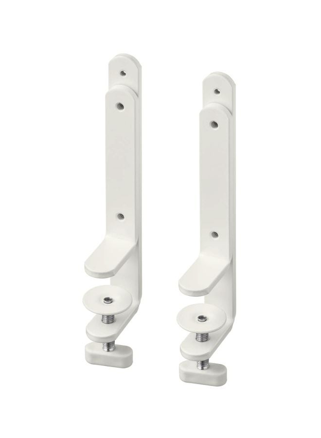 2-Piece Storage Connector Set White 8cm