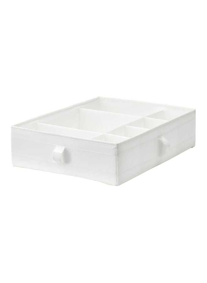 Storage Box With Compartment White 44x34x11cm - v1602357421/N40965035A_1