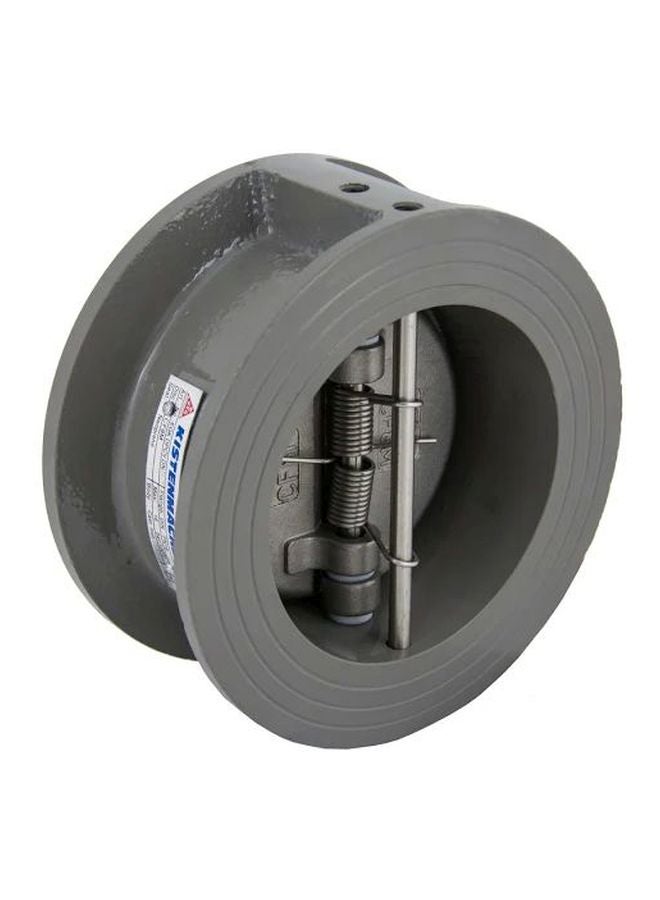 KISTENMACHER - Dual Wafer Type Check Valve Grey 4inch - Image 1