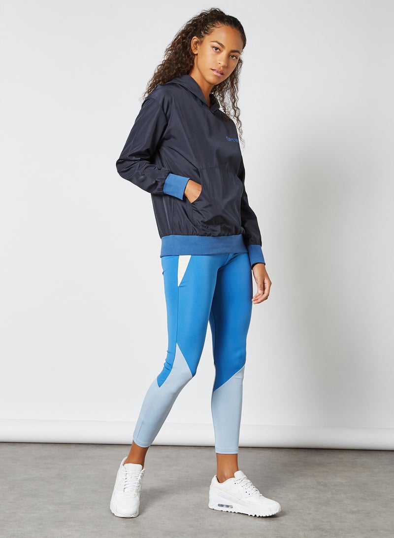 trendyol - Colourblock Leggings Blue - Image 1
