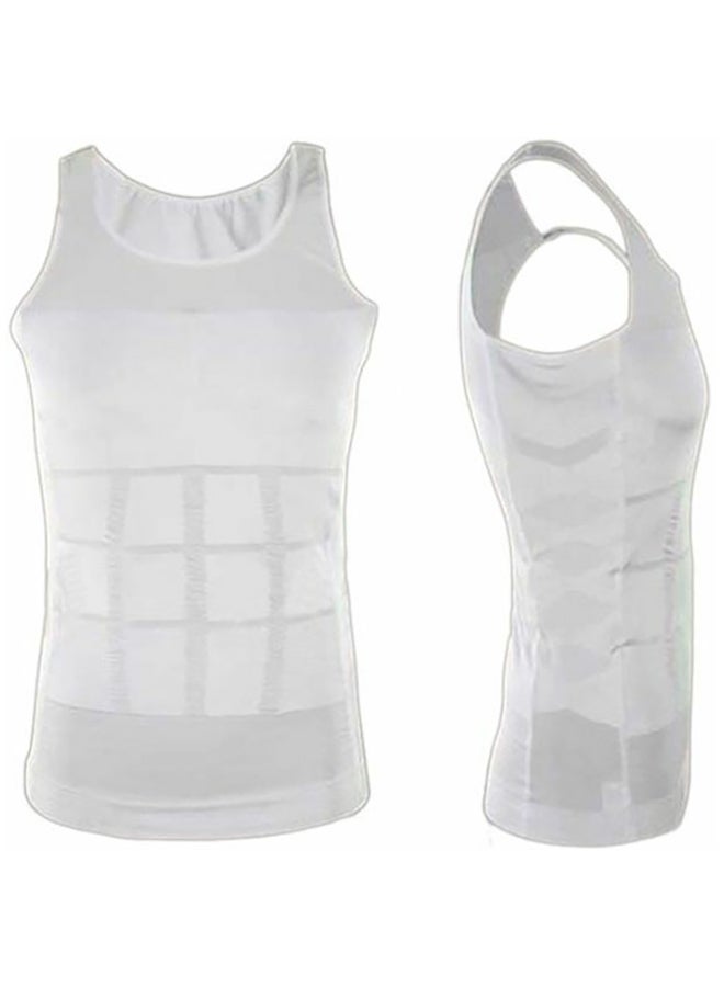 Generic - Round Neck Slimming Undershirt White - Image 1