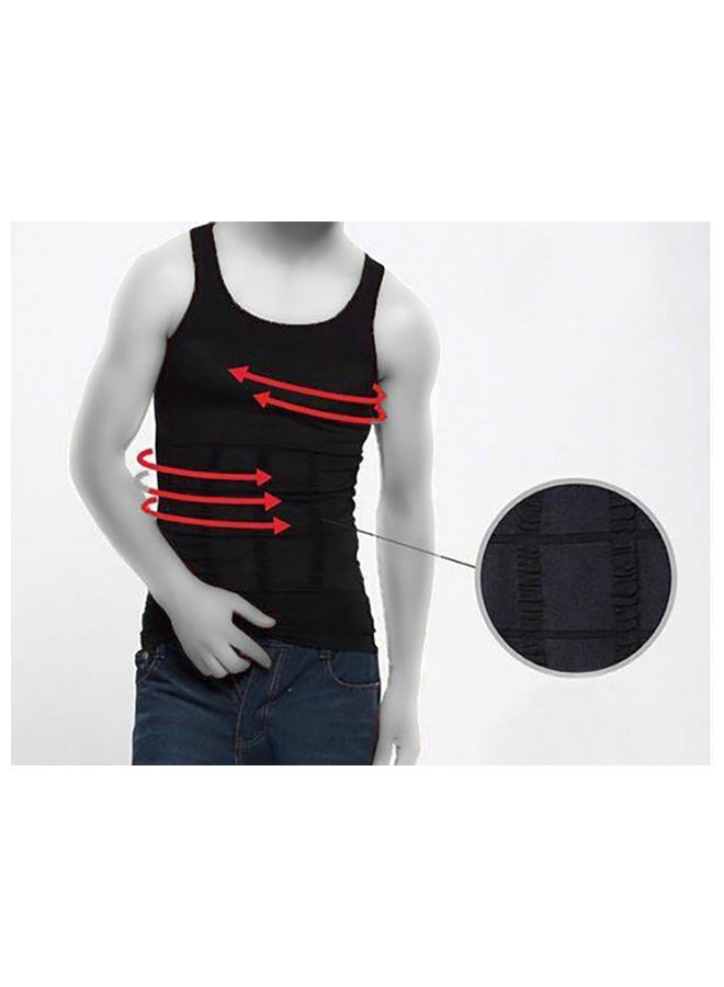 Generic - Sleeveless Slimming Shapewear Undershirt Black - Image 1