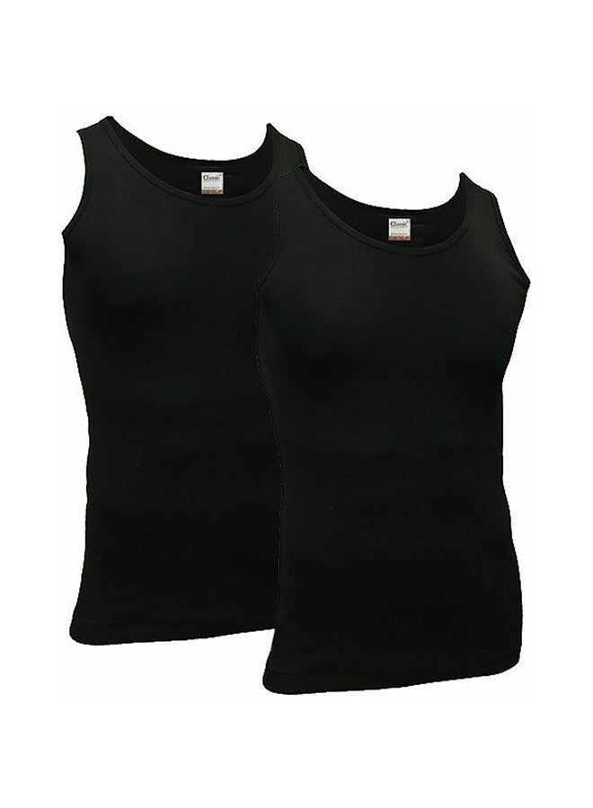 CLASSIC - Thermal Sleeveless Slimming Undershirt Black - Image 1
