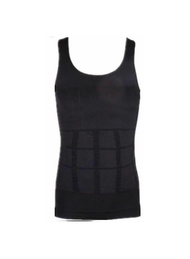 Generic Sleeveless Slimmimg Undershirt Black 