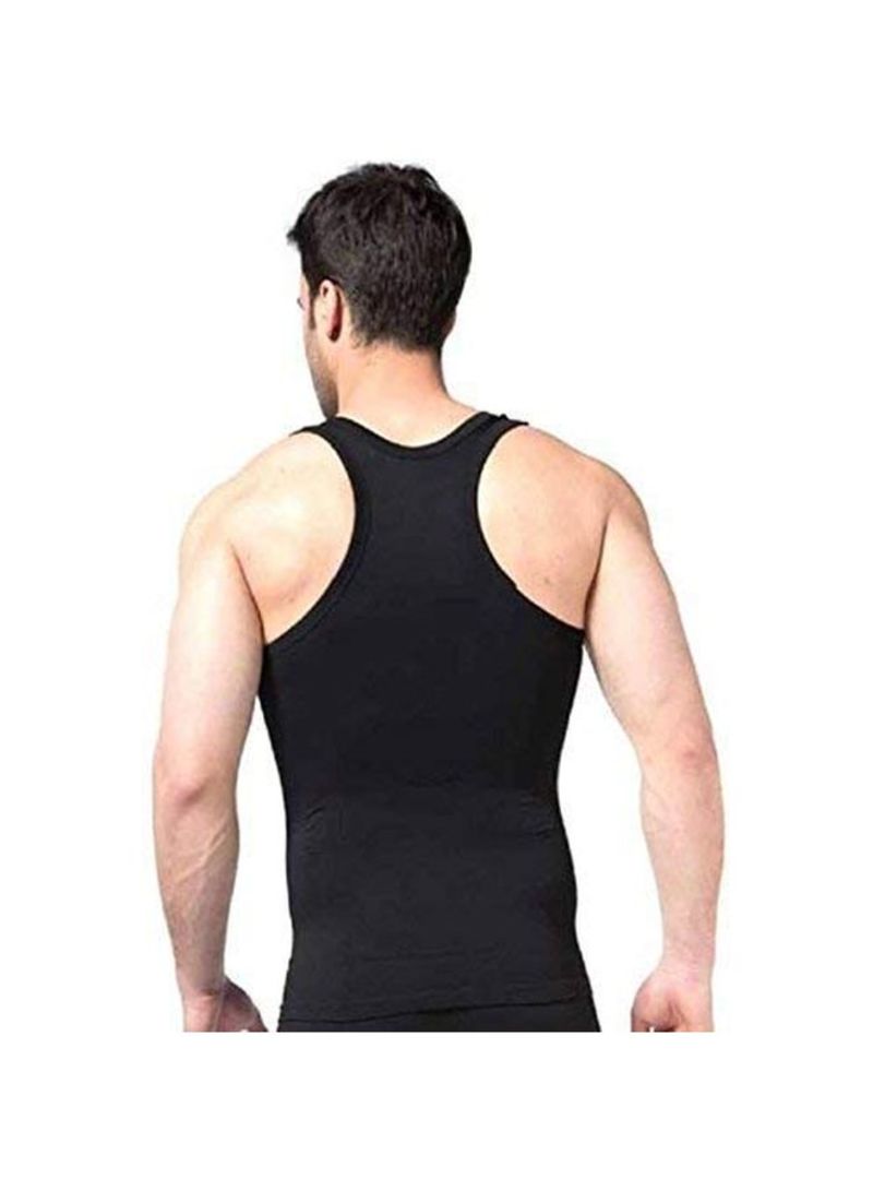 SLIM'N LIFT Solid Sleeveless Slimming Shapewear Undershirt  - Image 2