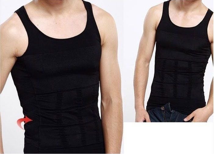 SLIM'N LIFT Sleeveless Slimming Shapewear Undershirt Black  - Image 2