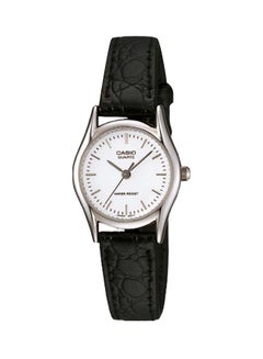 CASIO Women's Leather Analog Wrist Watch LTP-1094E-7ARDF  - Image 1