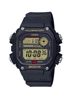 Men's Resin Digital Wrist Watch DW-291H-9AVDF - 50 mm - Black