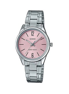 CASIO women Stainless Steel Analog Wrist Watch LTP-V005D-4B2UDF 