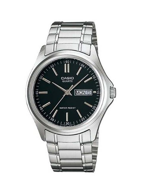 Men's Stainless Steel Analog Wrist Watch MTP-1239D-1ADF