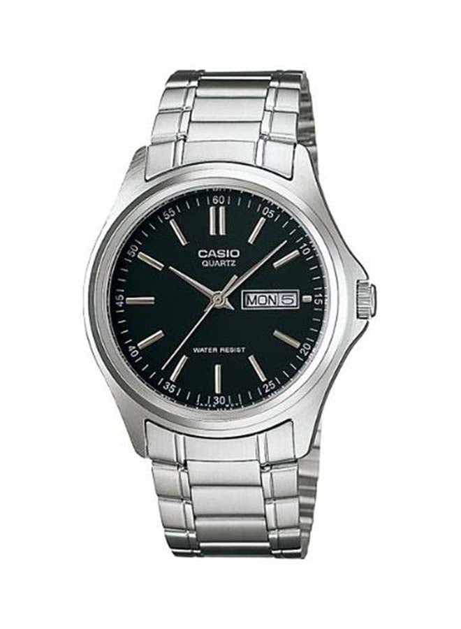 Men's Stainless Steel Analog Wrist Watch MTP-1239D-1ADF