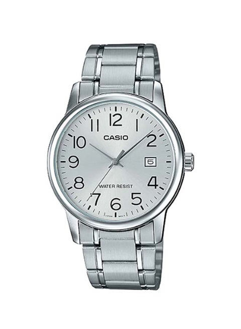 Men's Stainless Steel Analog Wrist Watch MTP-V002D-7BUDF