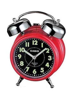 Table Clock Black/Red/Silver 136×106×60mm