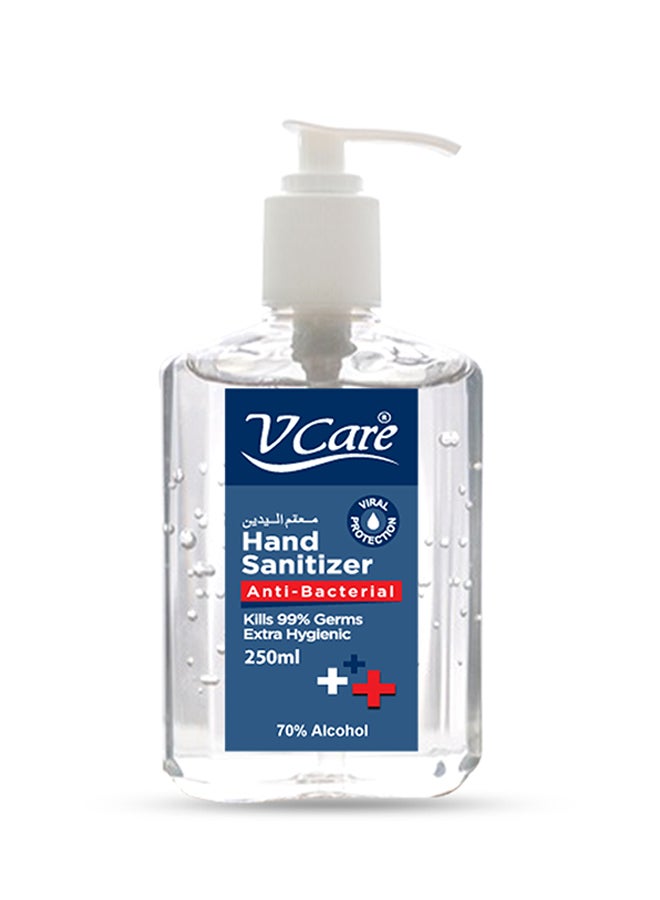 VCare Hand Sanitizer Gel 250ml 70% Alcohol  - Image 1