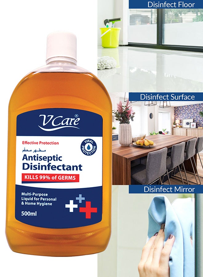 VCare - Antiseptic Disinfectant Liquid 500ml - Image 1