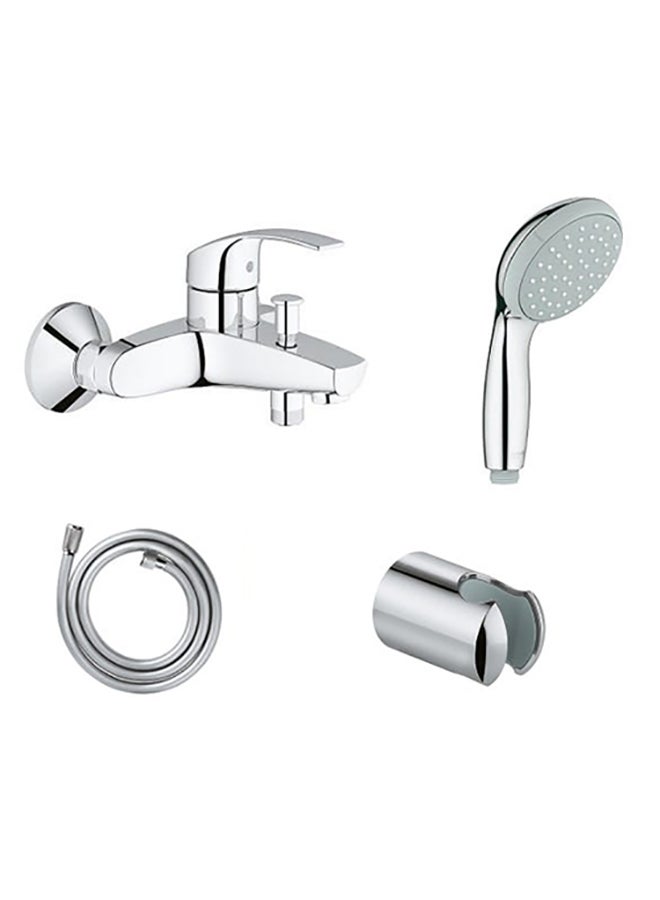 Single Lever Bath Mixer With Handshower Chrome L 150 x W 161 x H 88 - v1602401810/N40968040A_2