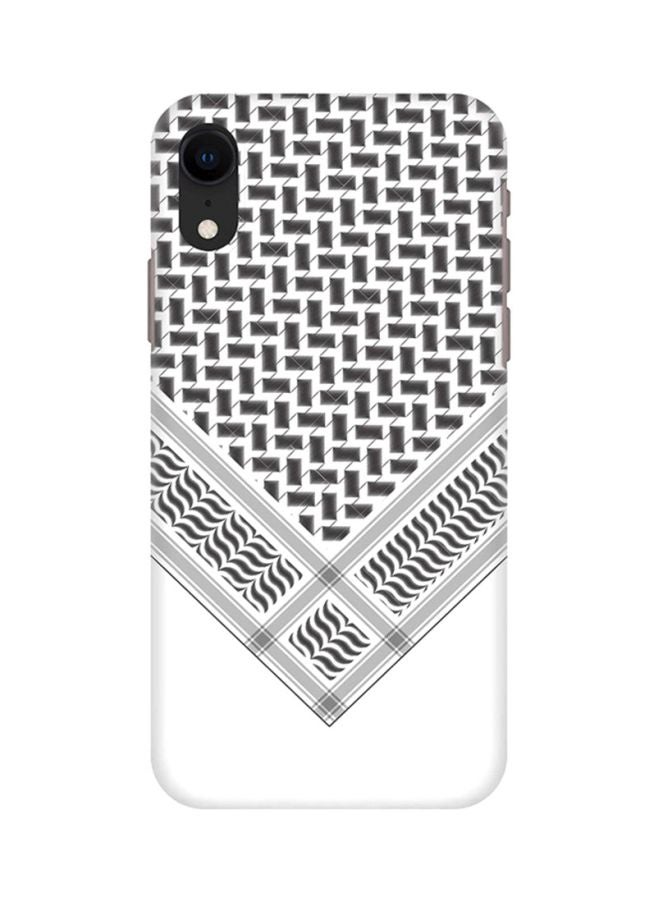 Protective Case Cover For Apple iPhone XR Victory Shemag(Black)