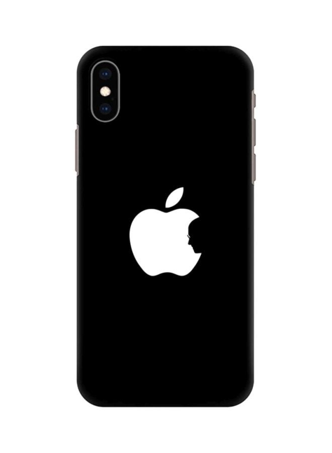 Stylizedd Protective Case Cover For Apple iPhone Xs Max Black/White