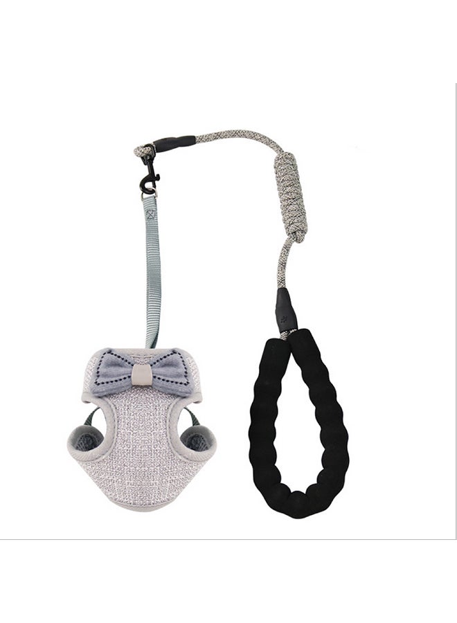 Easy Walk Cat Harness And Lead Grey 1.15cm