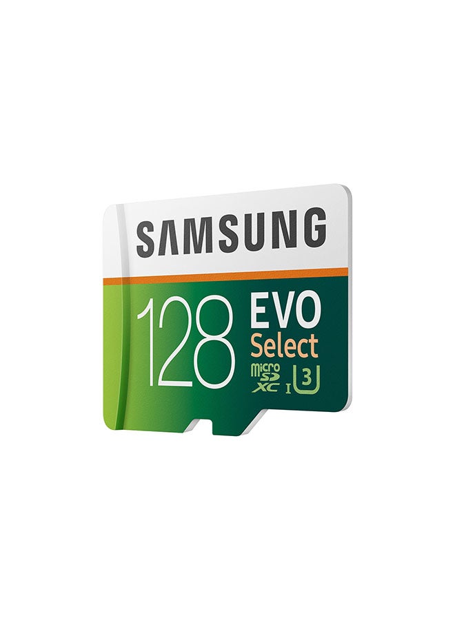 Samsung - EVO Select MicroSDXC Memory Card white/green - Image 1