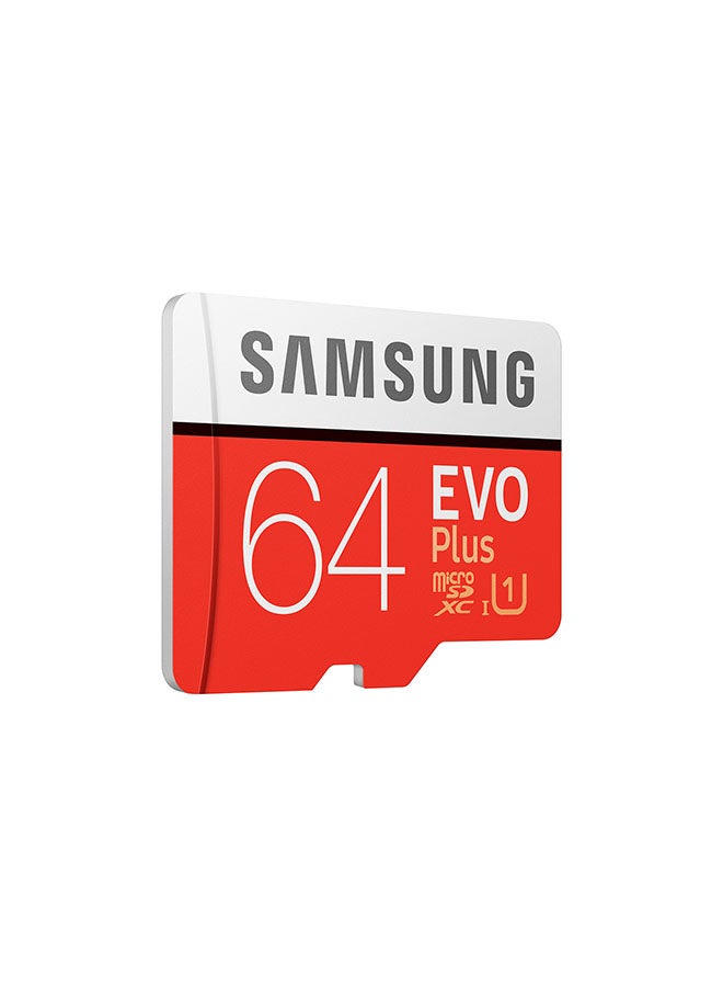 Samsung EVO Plus MicroSDXC Memory Card red  - Image 3