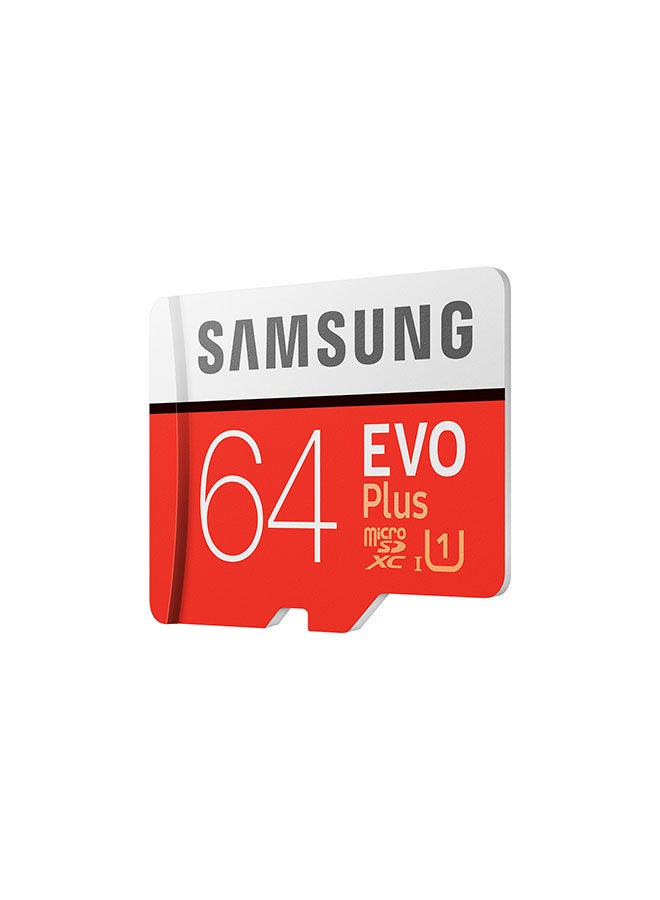 Samsung EVO Plus MicroSDXC Memory Card red  - Image 2