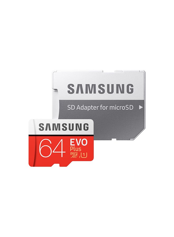 Samsung EVO Plus MicroSDXC Memory Card red  - Image 4