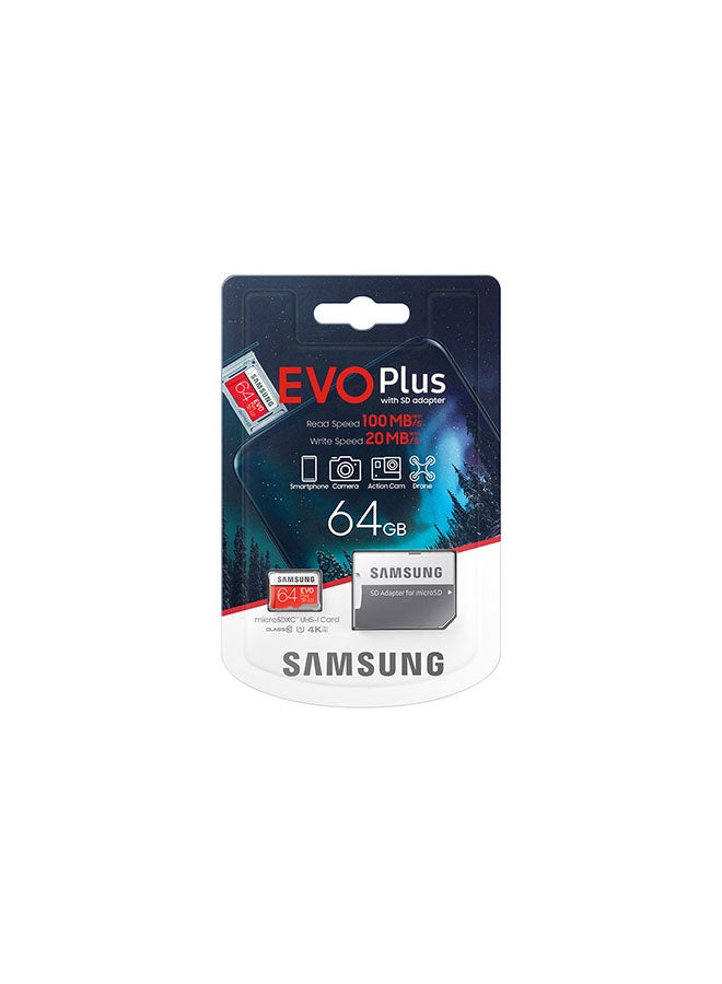 Samsung EVO Plus MicroSDXC Memory Card red  - Image 5