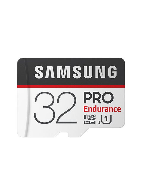 PRO Endurance MicroSD Memory Card white