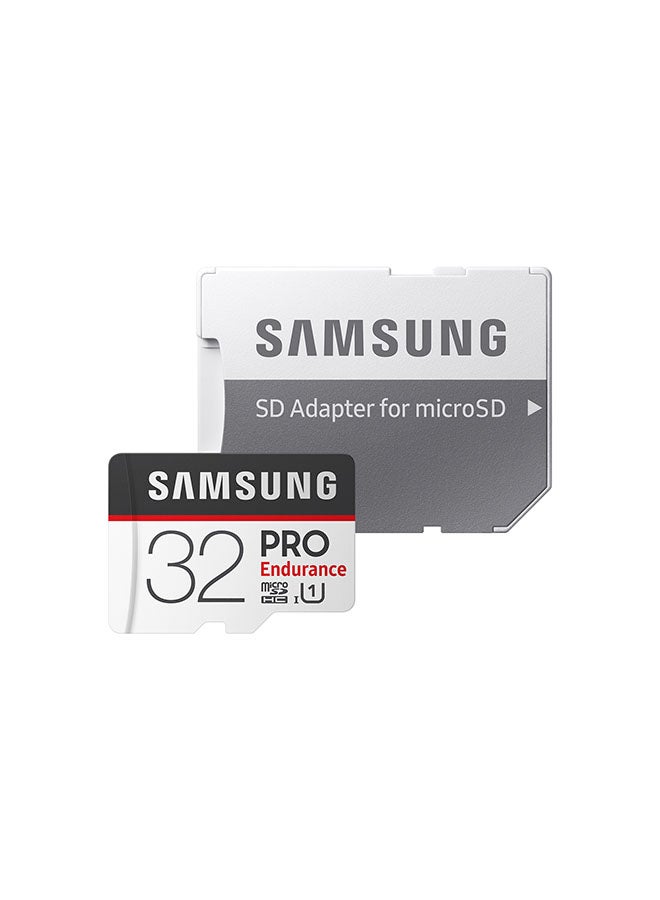 Samsung - PRO Endurance MicroSD Memory Card white - Image 1