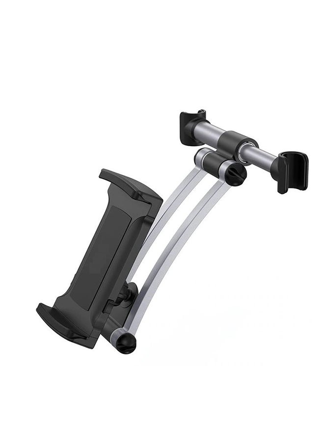 Generic - Car Back Seat Headrest Mount Tablet Holder For 5-13 Inch Black/Silver - Image 1