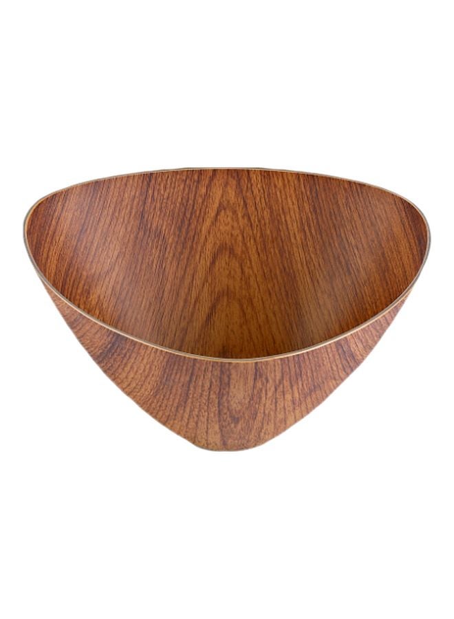 إيفيلين سلطانية مثلثة الشكل بني 12x12x5.5سم - Image 1