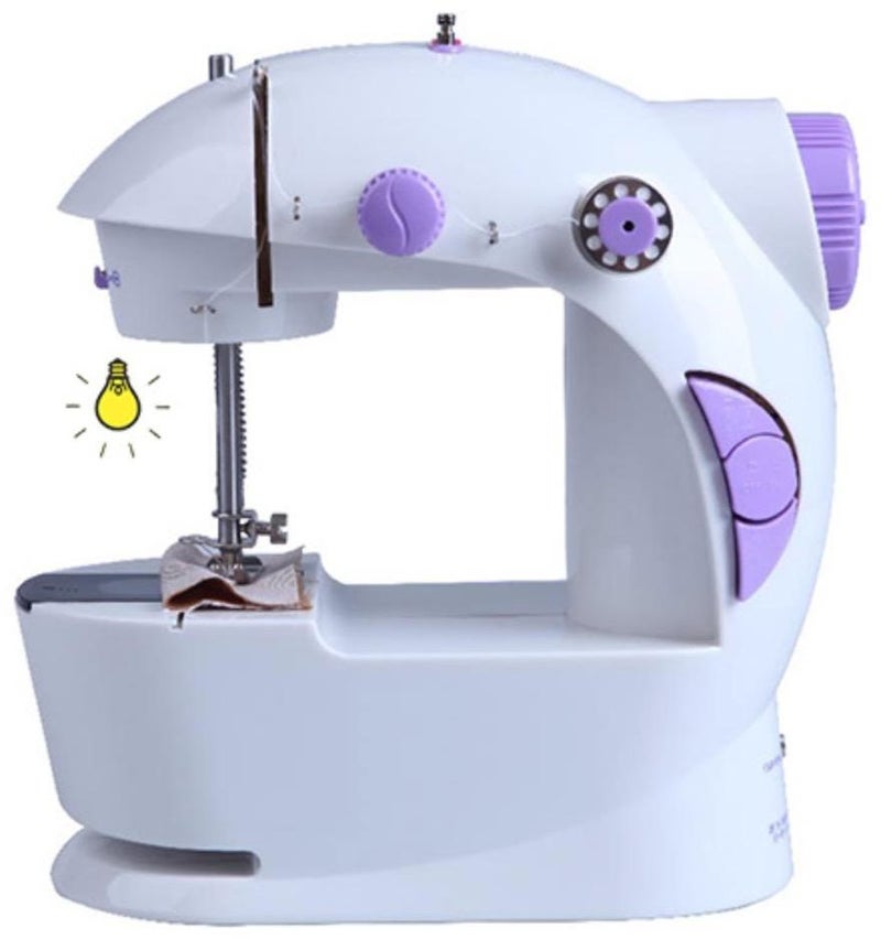Mini Handheld Sewing Machine SH-0722 White - Image 2
