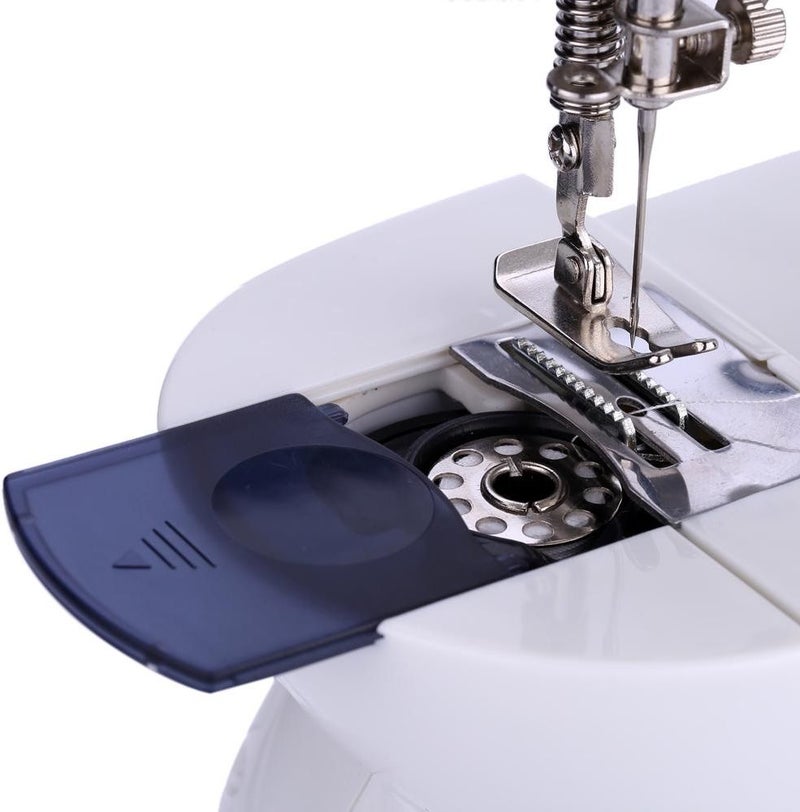 Mini Handheld Sewing Machine SH-0722 White - Image 3
