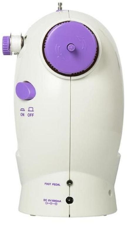 Mini Sewing Machine With LED Light SM-202A White - Image 2
