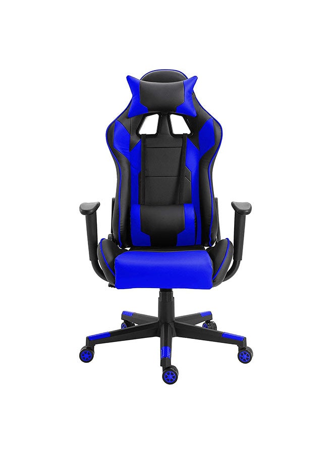 ماهاماي كرسي ألعاب مصنوع من جلد مقلد من مادة البولي يوريثان أزرق 55سم - Image 1