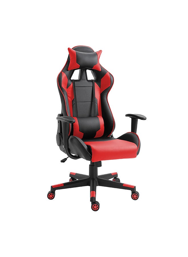 Ergonomically Designed Super Comfort High Back Swivel Gaming Chair With Headrest Pillow And Lumbar Cushion Red 50.2 x 50.8 x 121.41cm