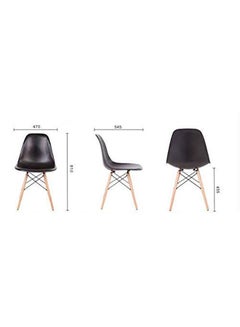 Set Of 3 Dining Chair Black 52cm - v1602414774/N41011345A_2