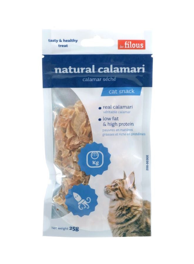 Les Filous Natural Calamari Dry Food Beige 25grams 