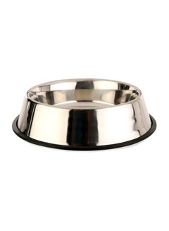Non-Skid Pet Dish Silver 2.8Liters