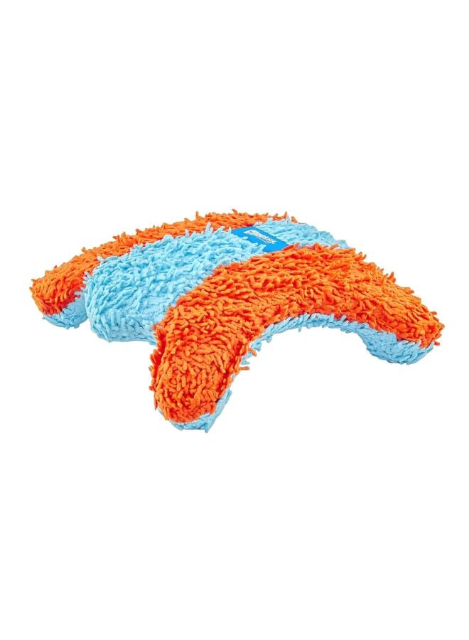 Chuckit Indoor Squirrel Dog Toy Blue/Orange 50grams