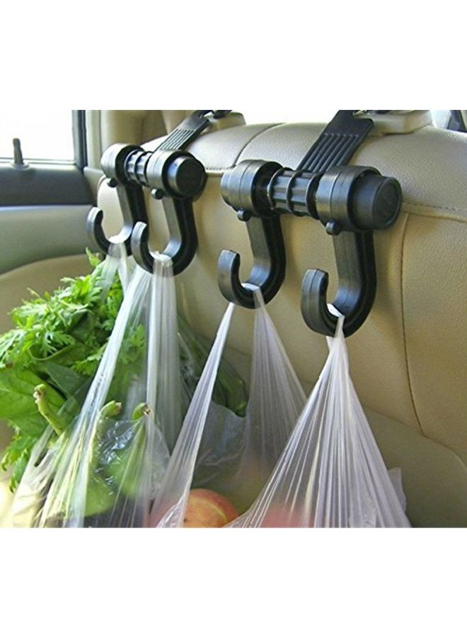 Bluelans Car Back Seat Double Hooks Holder Hanger - Image 4