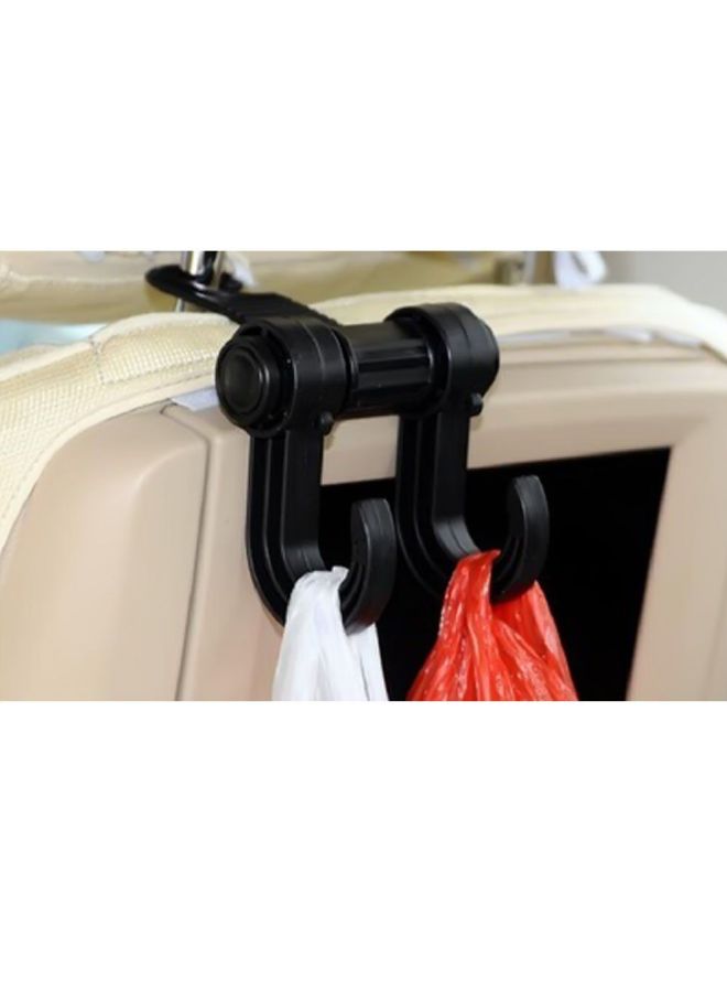 Bluelans Car Back Seat Double Hooks Holder Hanger - Image 5