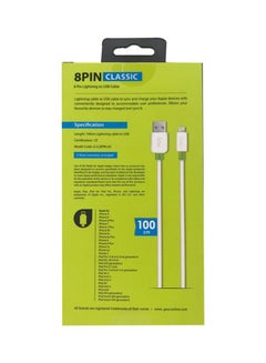 iPhone Cable - White, USB 2.0 Lightning Connector for iPhone, iPad, iPod - Sync & Charge with Computer or Wall Outlet - White - v1602422129/N40621465A_5