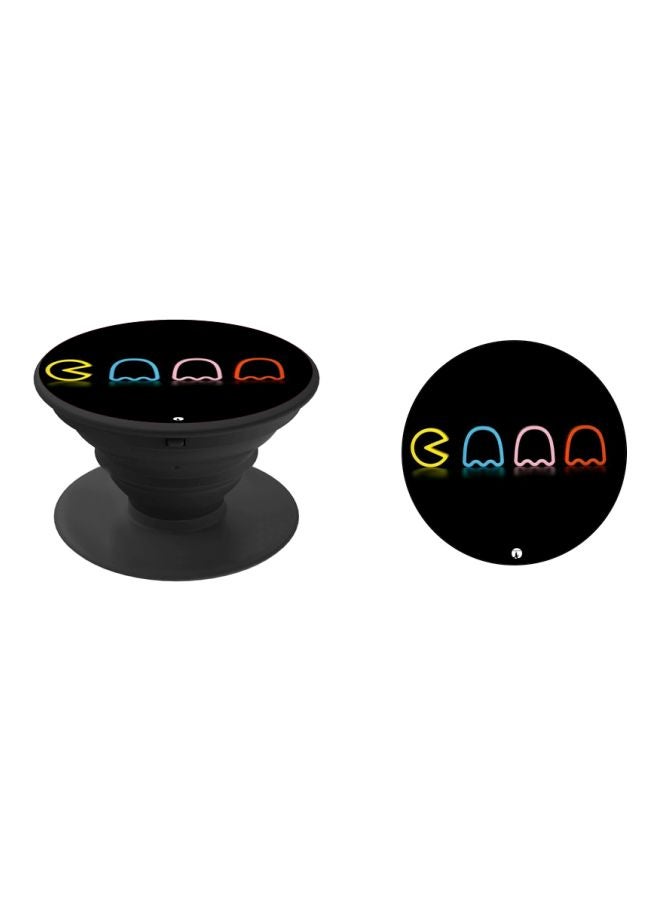 BP Printed Pop Socket Phone Holder Black/Blue/Yellow - Image 2