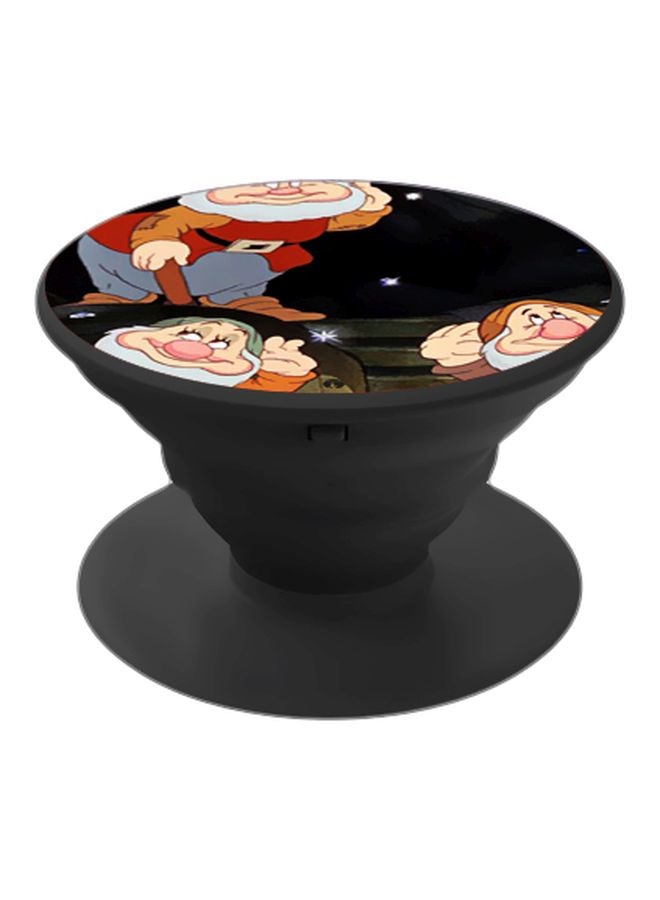 BP Printed Pop Socket Phone Holder Black/Red/Grey - Image 1