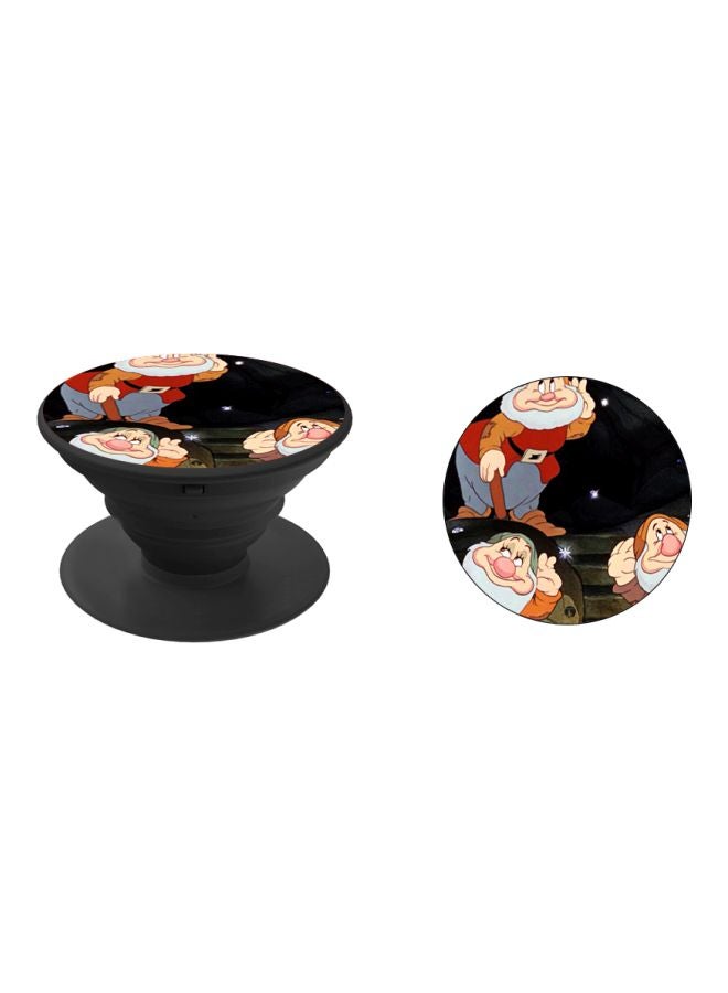 BP Printed Pop Socket Phone Holder Black/Red/Grey - Image 2