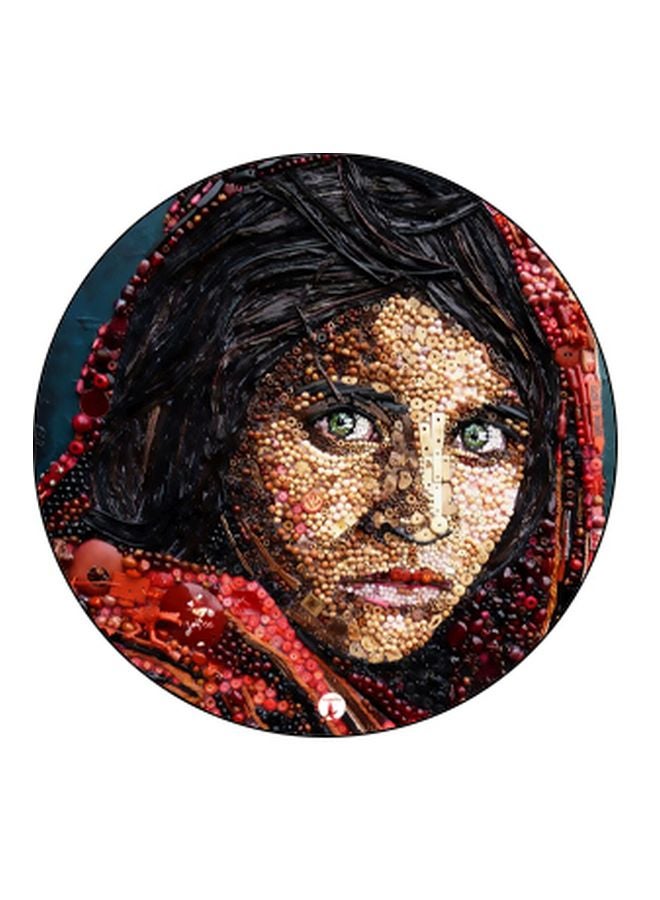 BP Girl Face Collage Printed Pop Socket Phone Holder Black/Red/Beige - Image 2