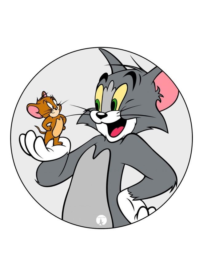BP Tom And Jerry Printed Board Pin White/Grey/Brown
