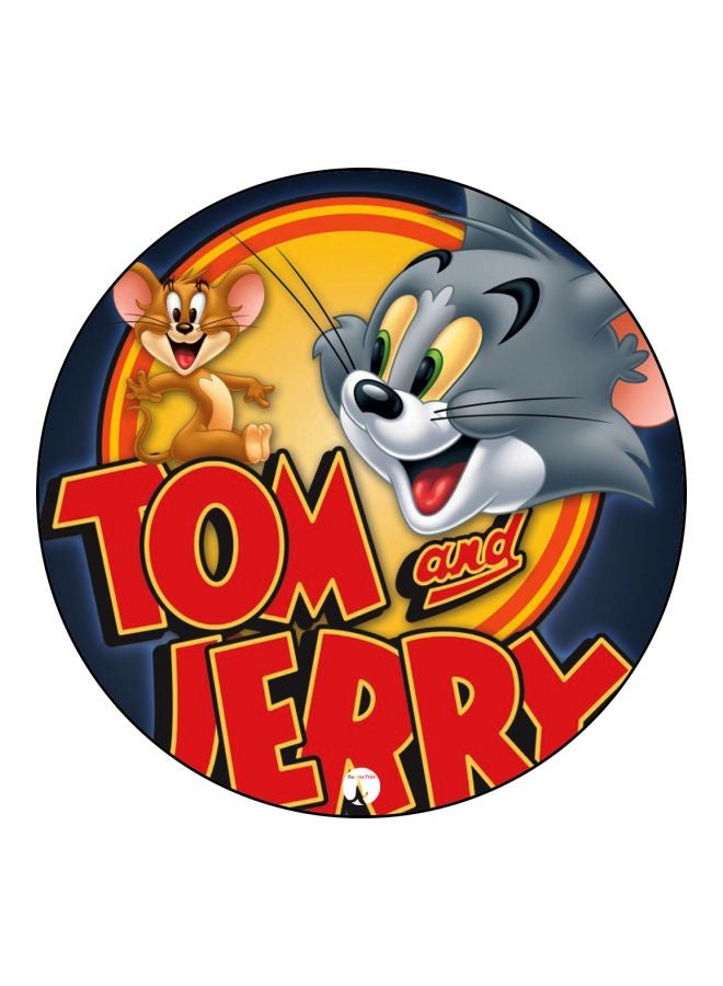 BP Tom And Jerry Printed Board Pin Grey/Red/Yellow